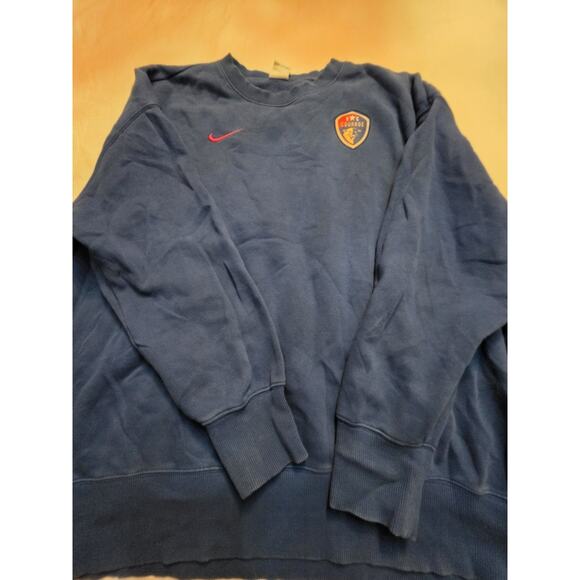 Florida Panthers Men's Nike Size Xl Longsleeve Crewneck Blue Sweatshirt - Picture 1 of 6